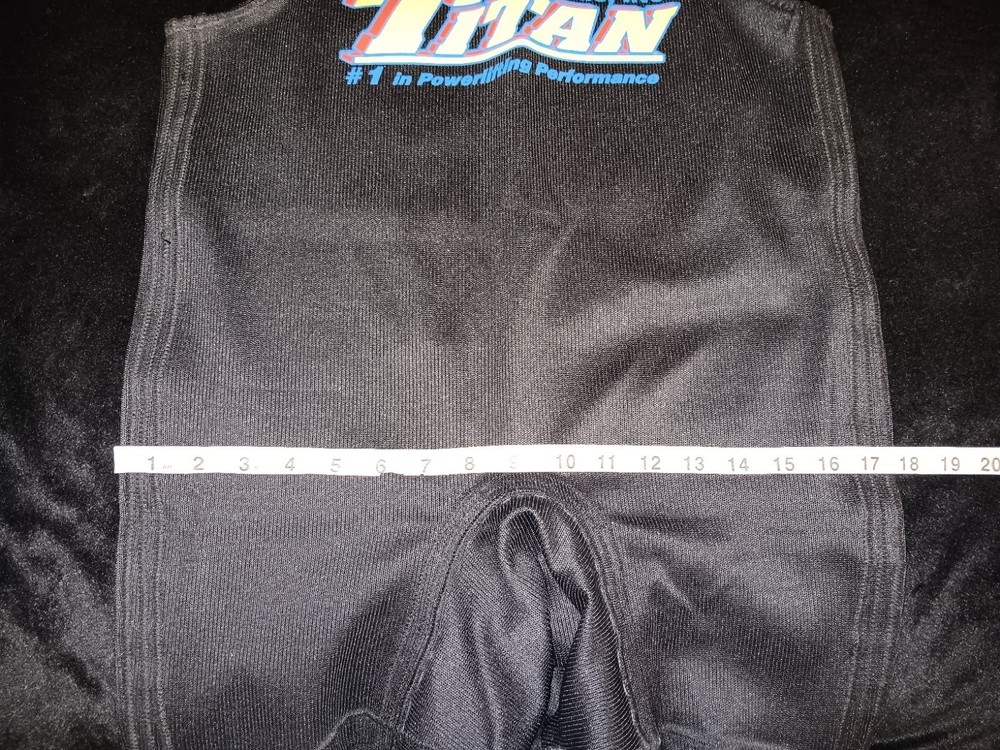 TITAN Support Systems Power Lifting Singlet Size M