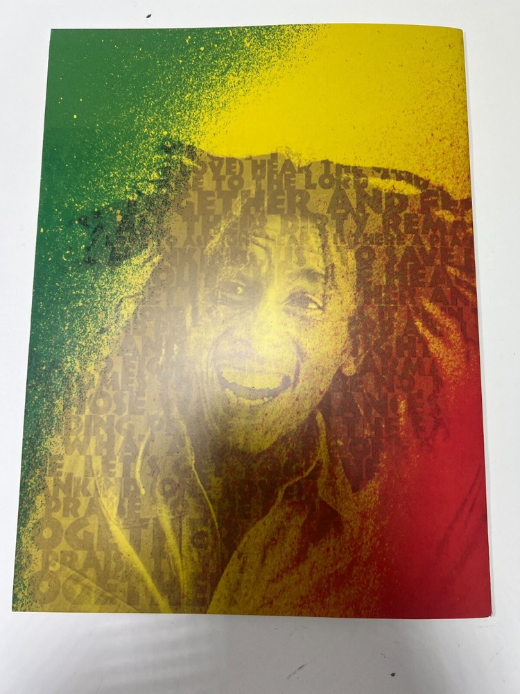 BOB MARLEY ONE LOVE EXPERIENCE BOOK PROGRAM NEW!! ORIGINAL, OFFICIAL