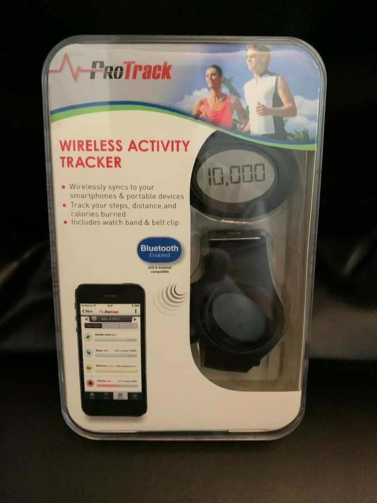 Pro Track Wireless Activity Tracker Black Band