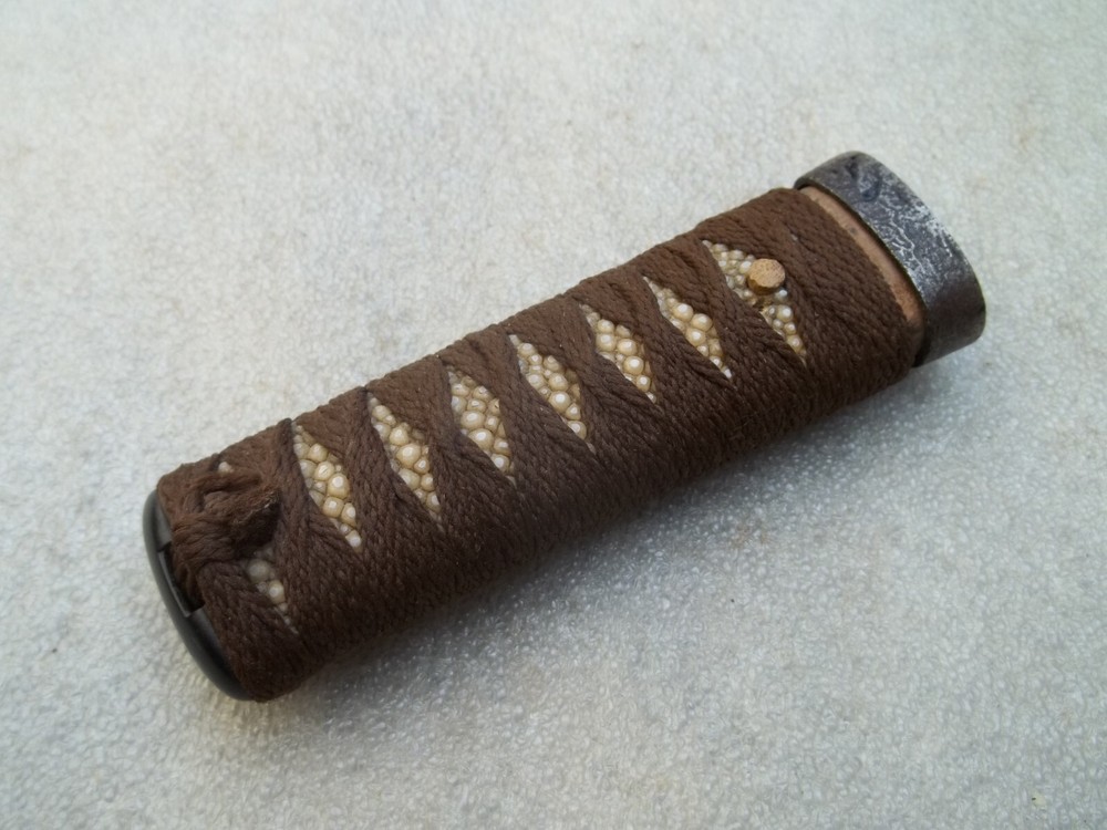 Antique Shagreen Japanese Sword Handle