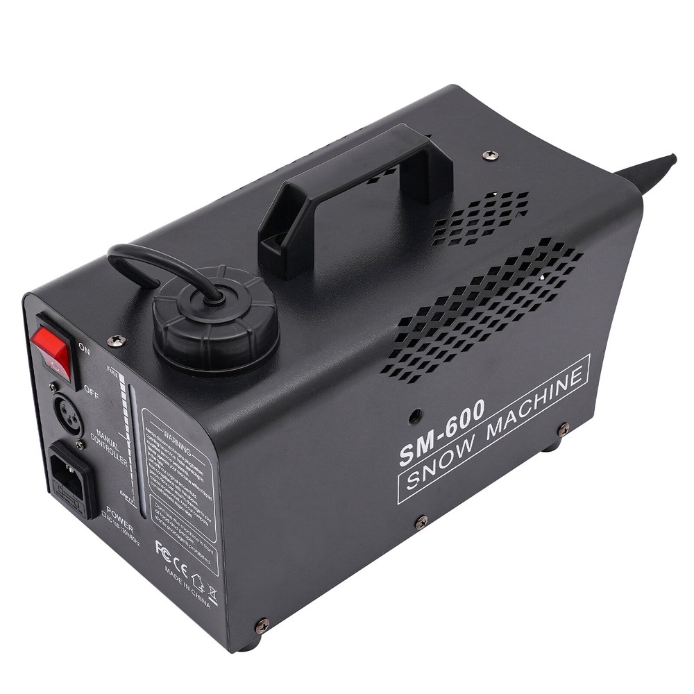 Snowflake Maker 600W Stage Snow Machine Wired/Wireless Remote Control Concert DJ