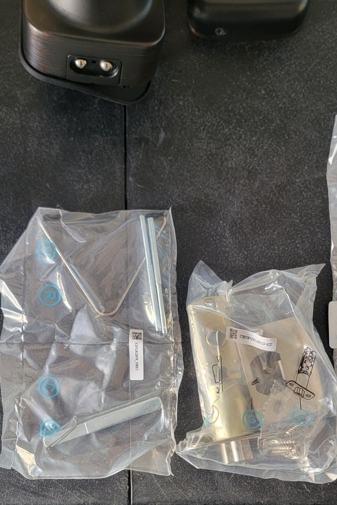 Lockly PGD628F Secure Plus Smart Lever Lock Bluetooth & Fingerprint Oiled Bronze