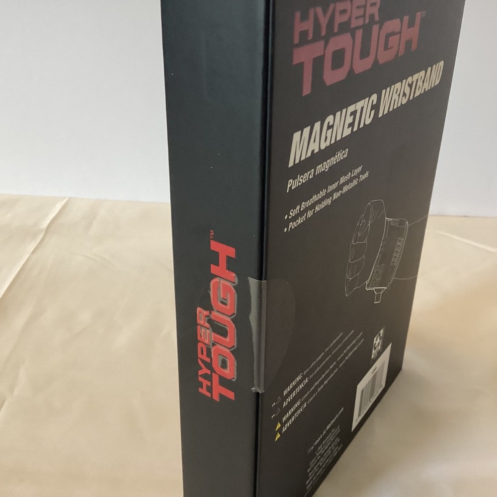 Hyper Tough Tool Storage Magnetic Wristband Adjustable - New