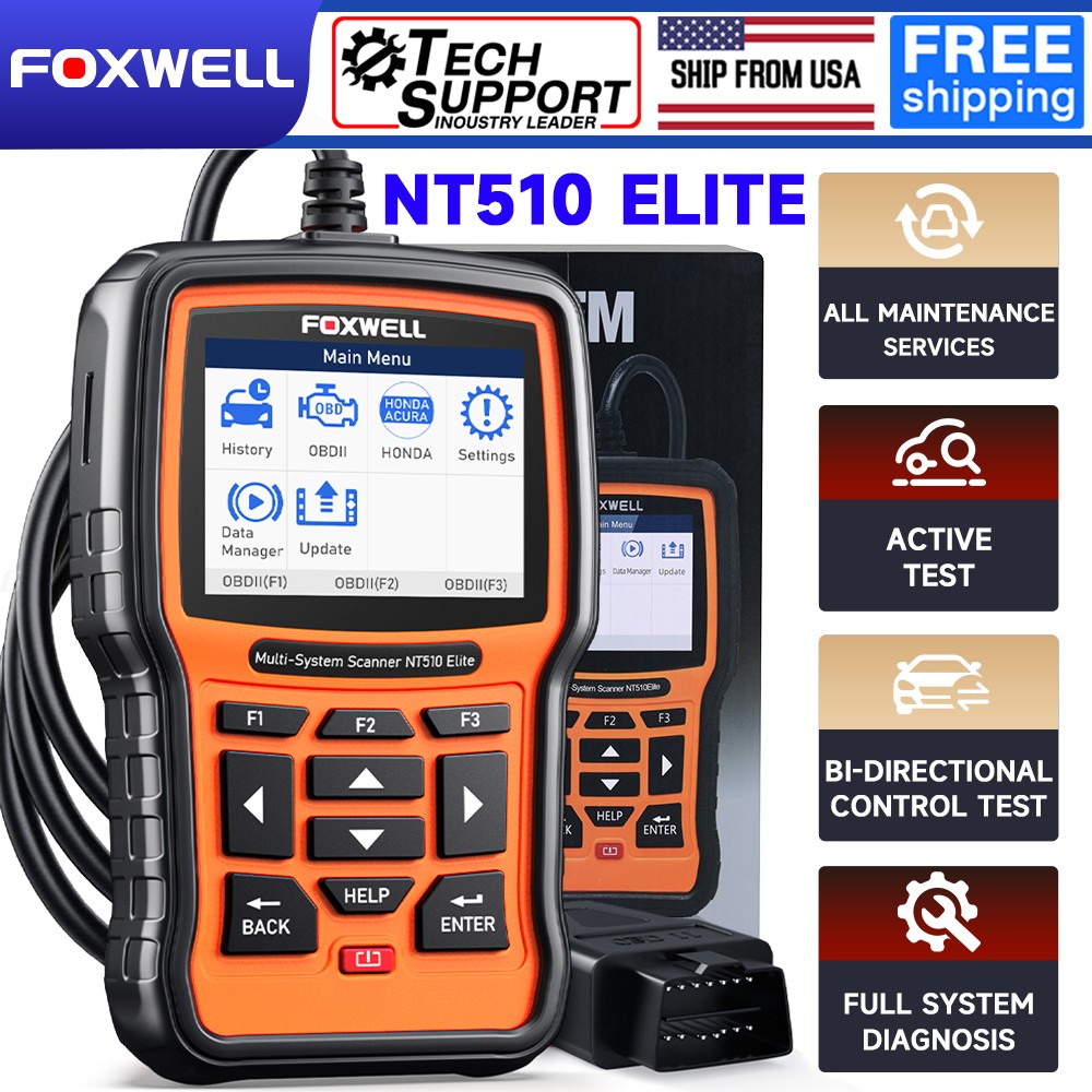 FOXWELL FOR ASTON MARTIN Auto Bidirectional OBD2 Scanner Full Systems Diagnostic