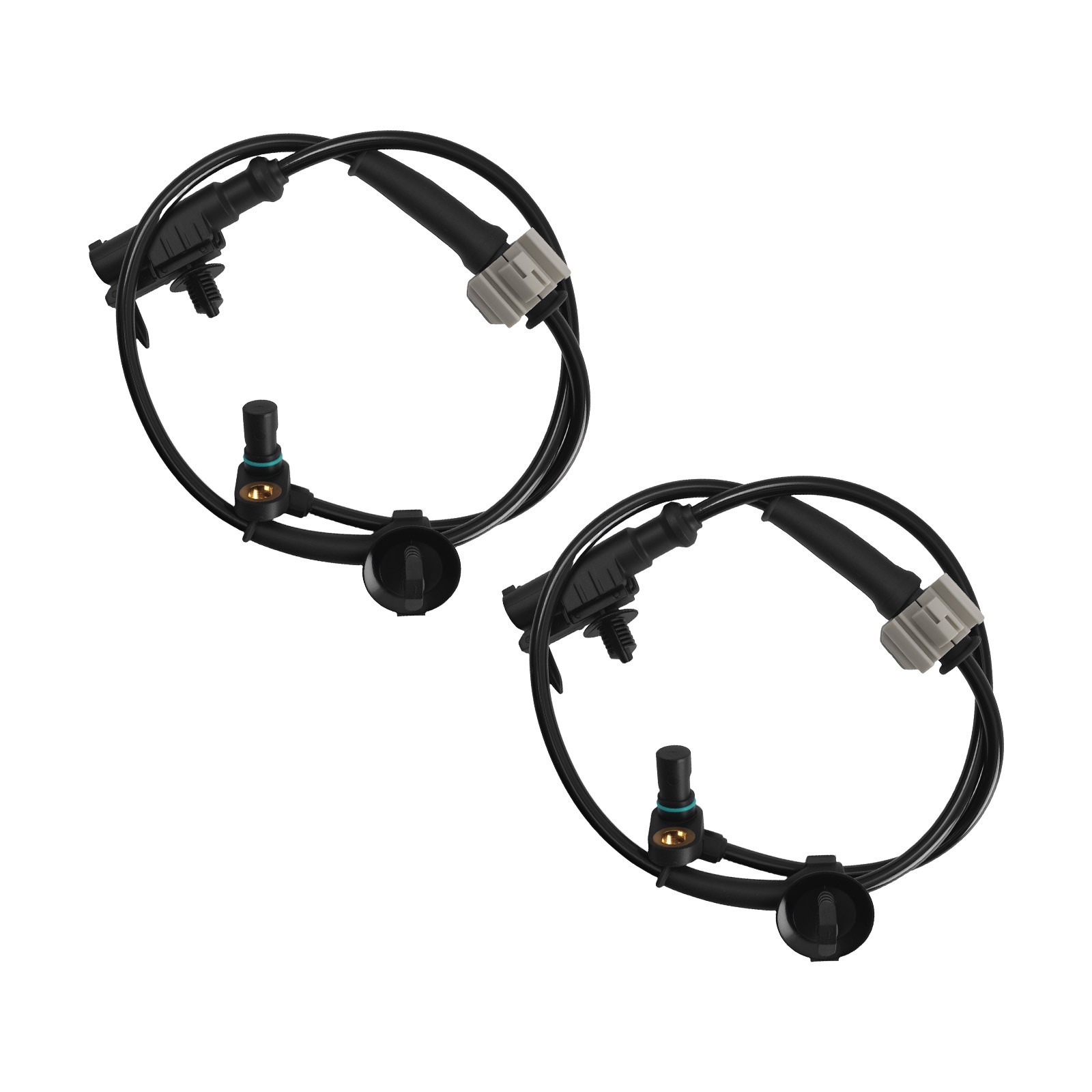 4Pcs ABS Wheel Speed Sensor Front Rear for Chevy Tahoe Avalanche GMC Yukon 07-12