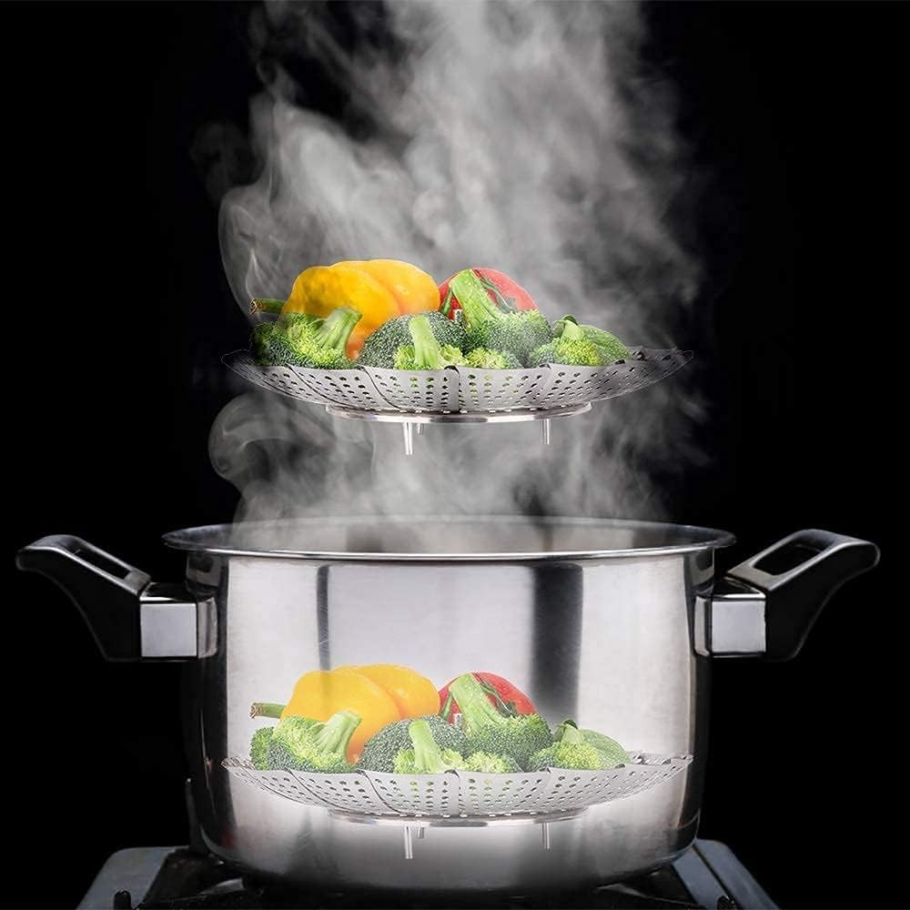 Expandable Vegetable Steamer Basket