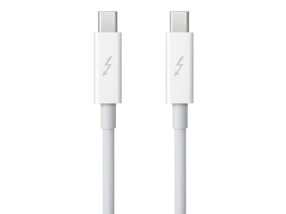 Genuine / Official Apple Thunderbolt 2 Cable - 0.5 m - White - New