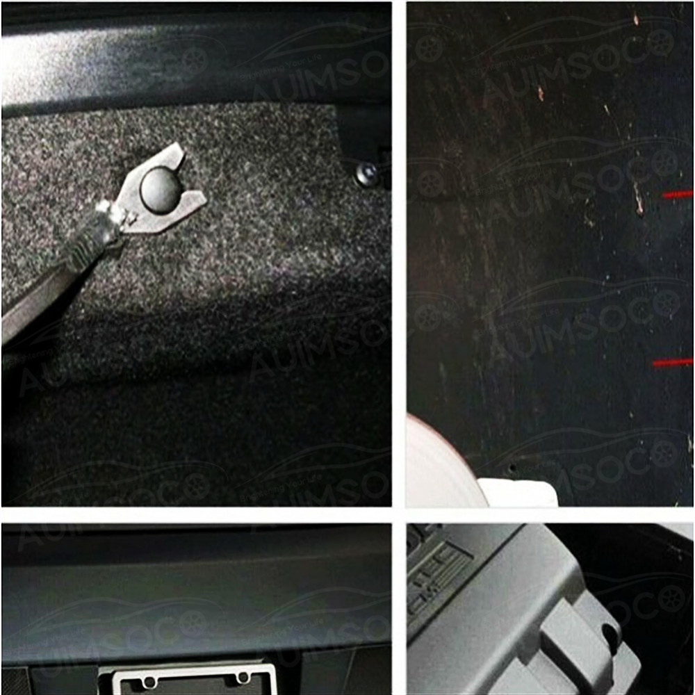 100PCS Retainer Clips Body Bumper Rivet Retainer Trim Molding Push Pin Clips Kit