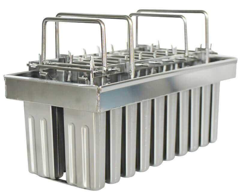 20pcs Molds for Ice Lolly Popsicle Ice Catering Stainless Steel for ice cream