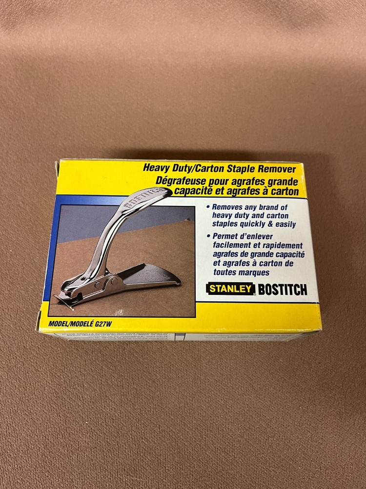 Stanley Bostitch Heavy Duty Staple Remover Tool G27W - New