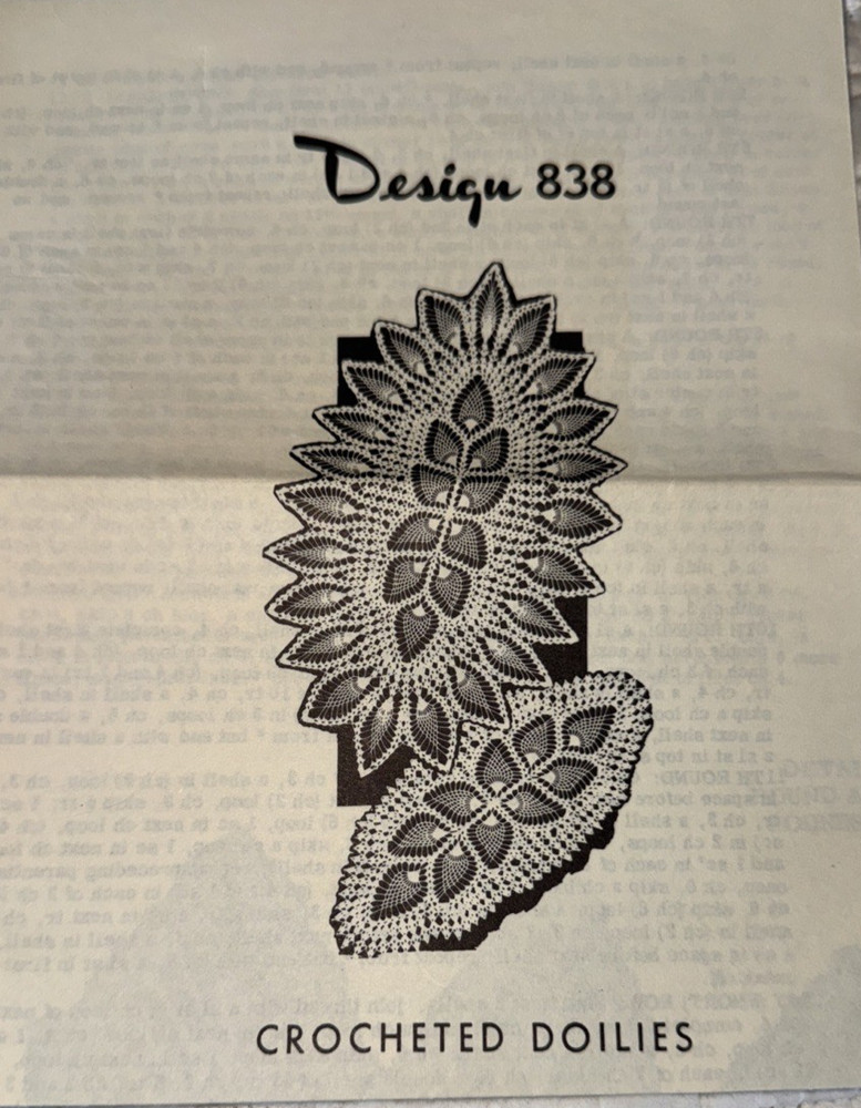 Vintage original Grit Mail Order Crochet Patterns