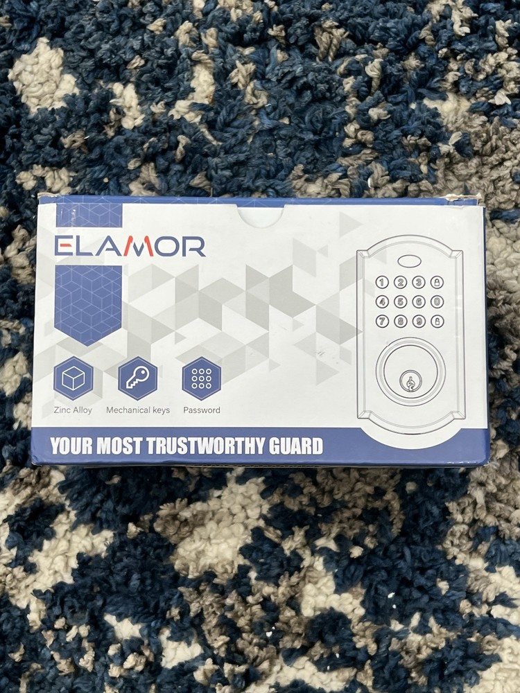 Elamor M19 electronic keyless entry deadbolt lock