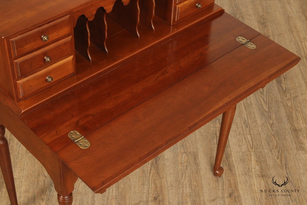 Ethan Allen Traditional Cherry Writing Desk