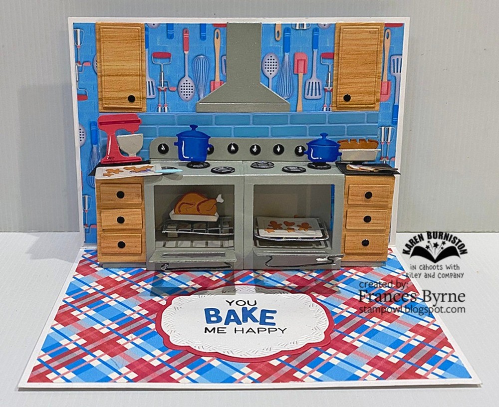 Karen Burniston Die Set 1250 - Over Pop-up