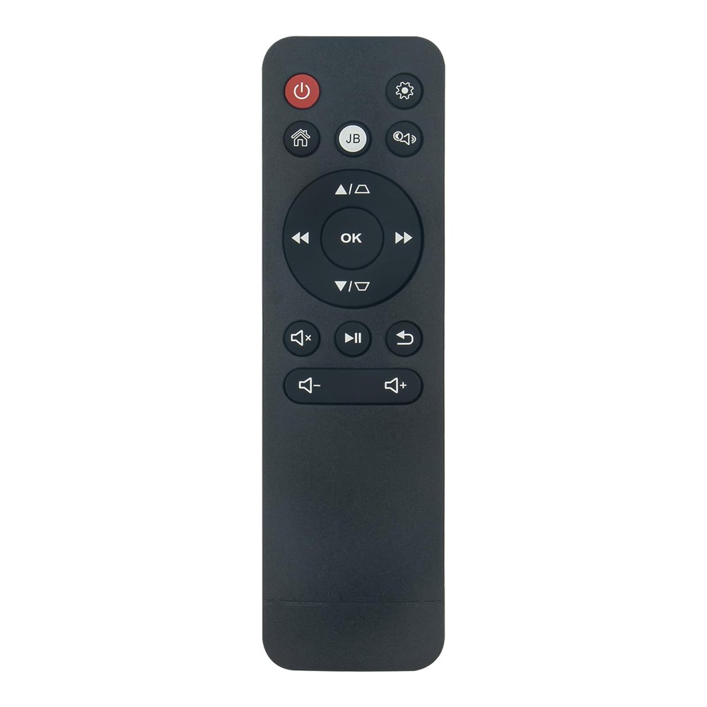 Replace Projector Remote Control Fit for ViewSonic M1 M1+ Plus Black