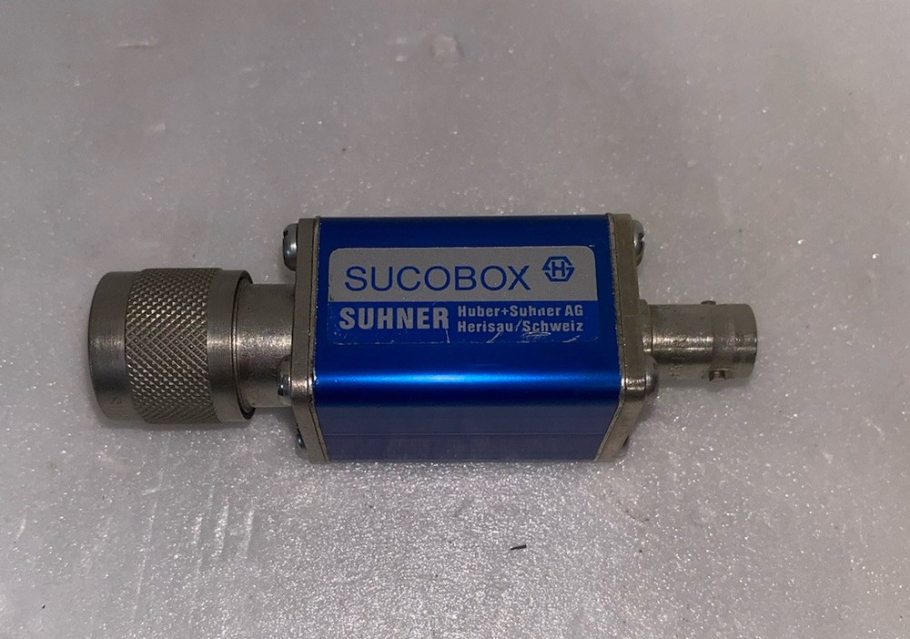 SUCOBOX HUBER+SUHNER RF detector DC-2 Ghz
