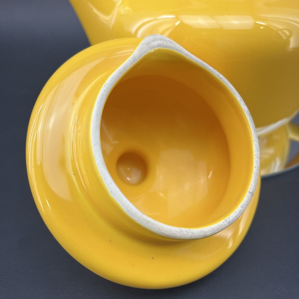Waechtersbach Yellow Pottery Ceramic Medium Teapot Spain Tea
