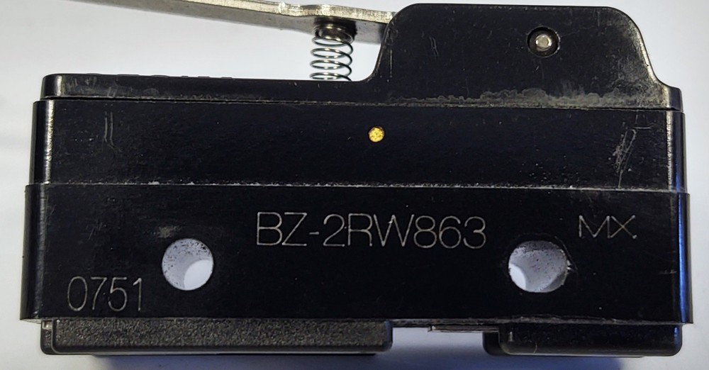 Honeywell BZ-2RW863 Basic Straight Levet Microswitch