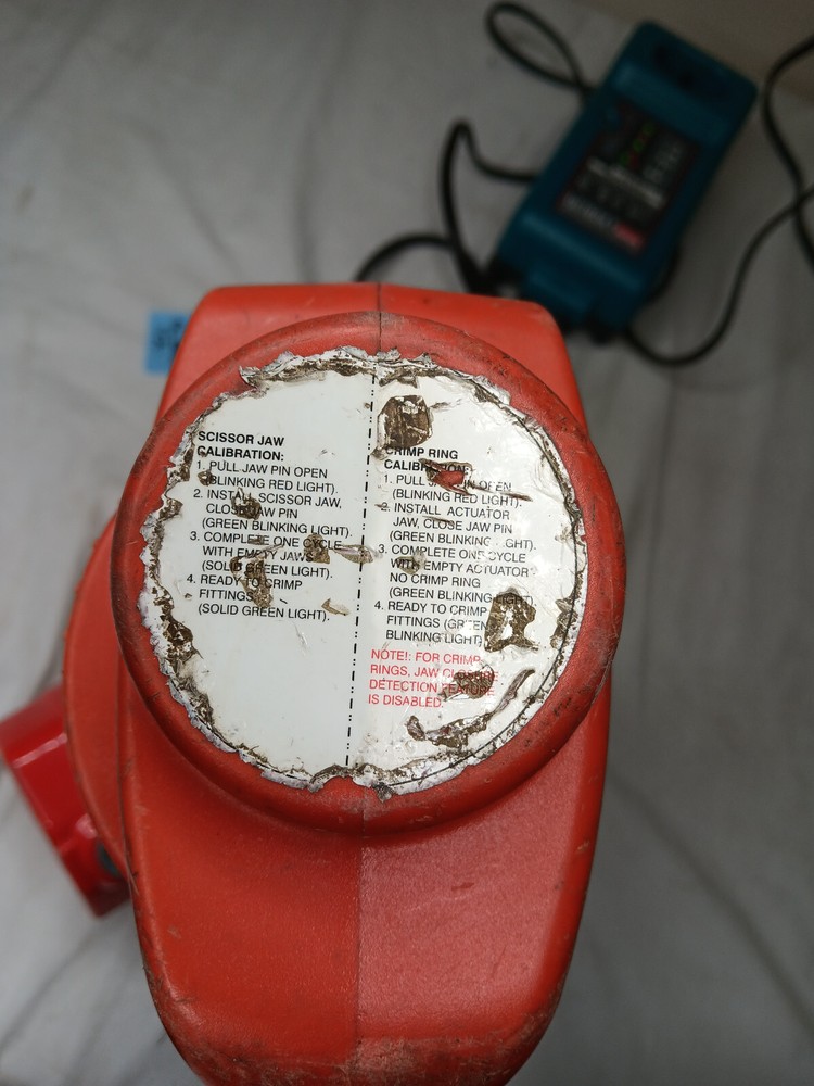 Ridgid 14.4 Volt 320-E Crimp Tool AS-IS *Read Description*