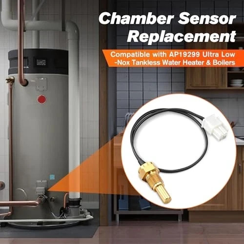 Thermistor Chamber Sensor Replacement Compatible with Rheem AP19299 Ultra Low