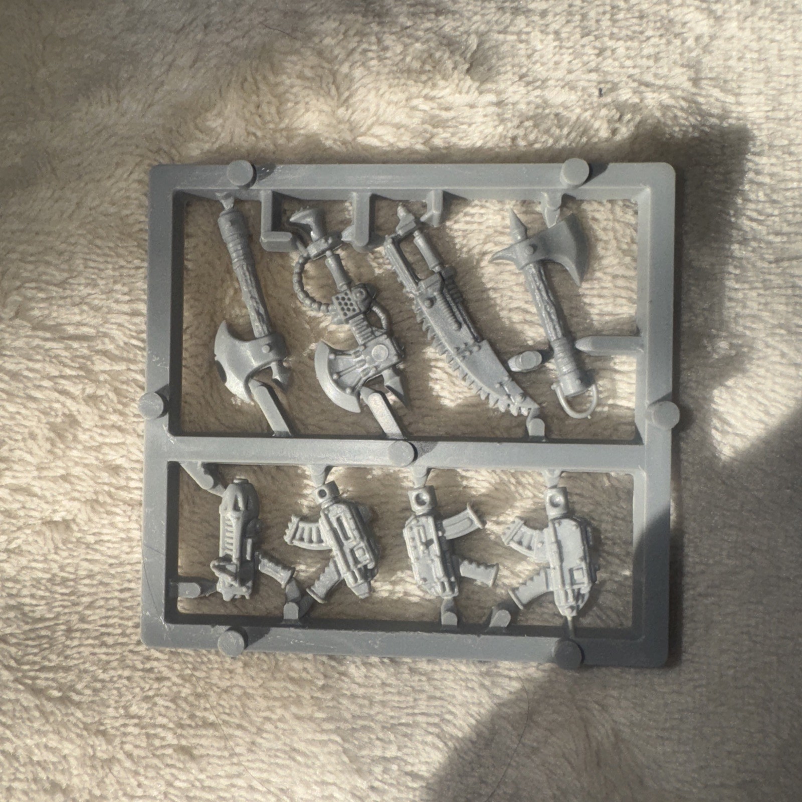 Warhammer 40K - Early edition Ork Weapons sprue. Rare.