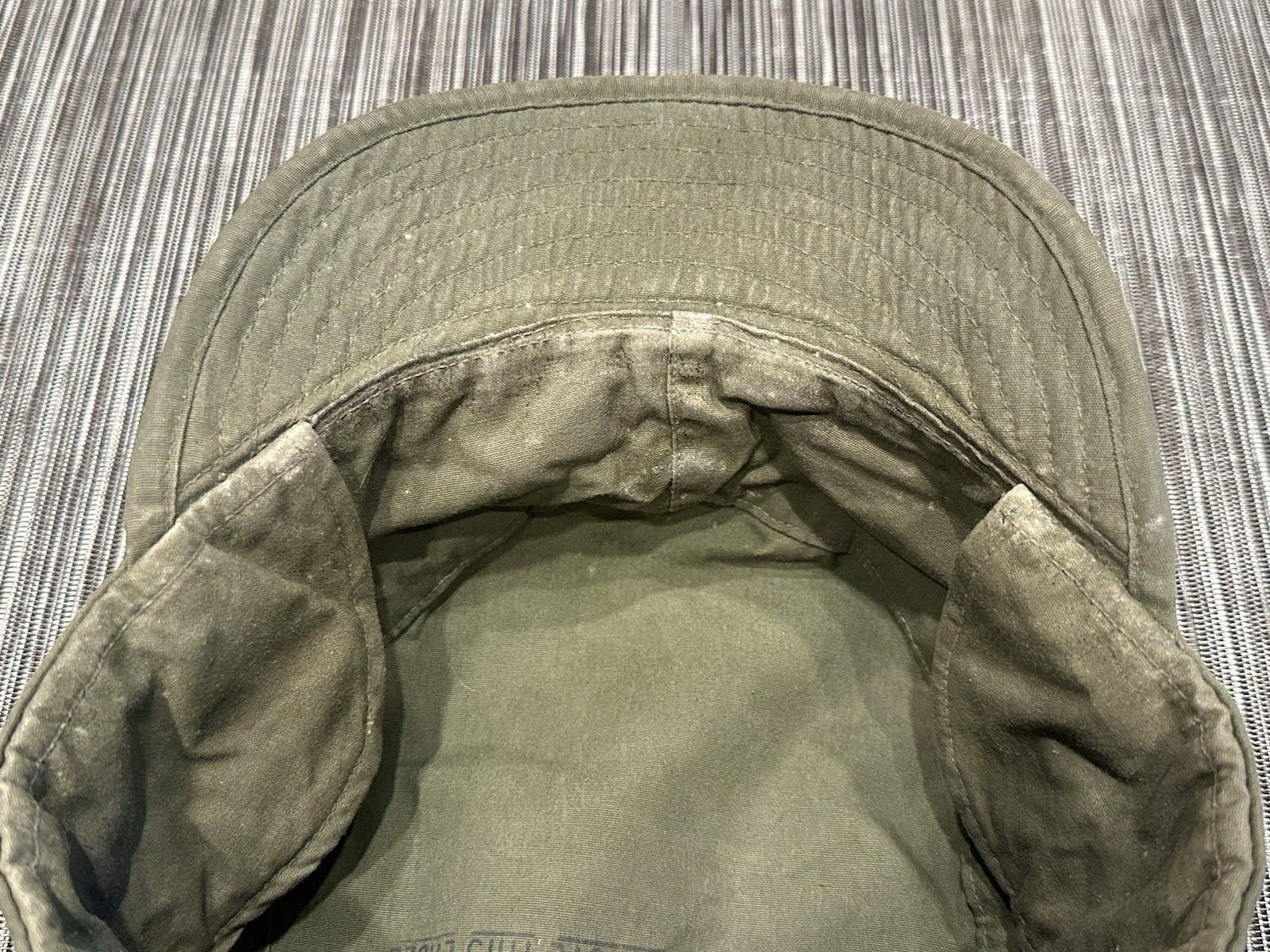 Korean War Era M-1951 Field Cap US Army Military Issue Dated 1952 size 7