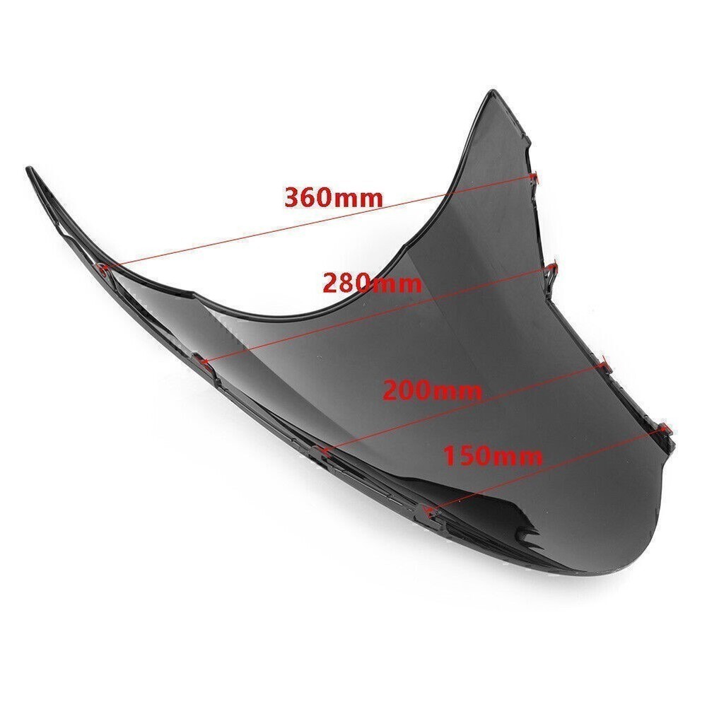 Tan Front Windshield For Honda VFR800 2002-2012 Windscreen Screen Windproof