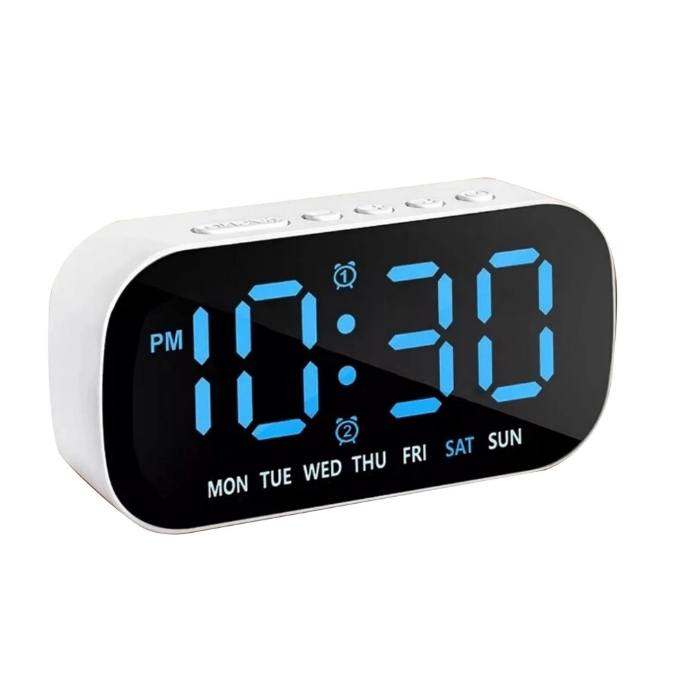 Gift Idea Large LED Display Electric Digital Alarm Clock With Snooze Function