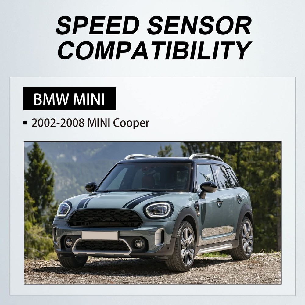 2pcs ABS Wheel Speed Sensor Front Left Right 2002-2008, Compatible with Mini ...