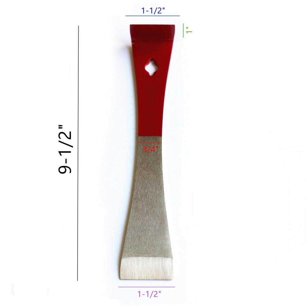 WEICHUAN 2PCS Stainless Steel Hive Scraper Tools -