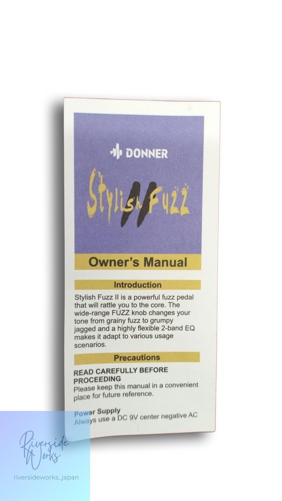 Donner EC6643 Fuzz Guitar Effect Pedal