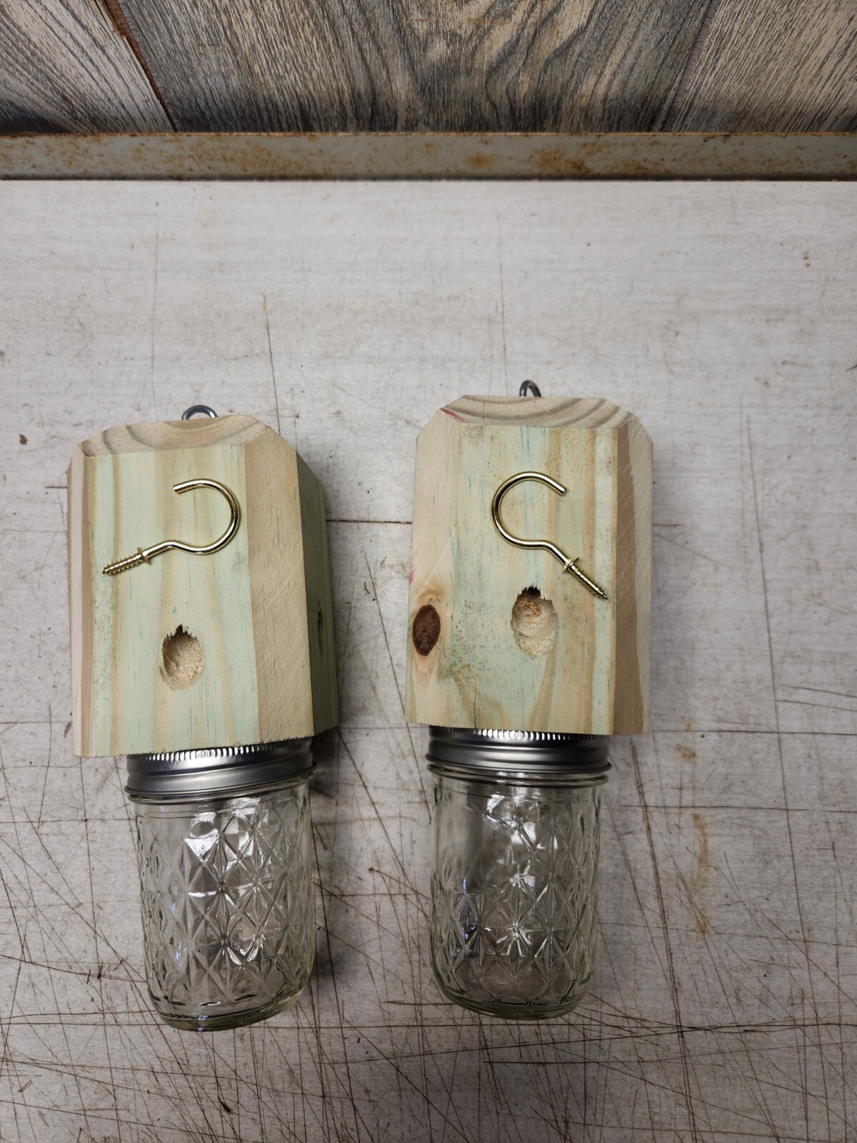 lot of 4 carpenter bee traps