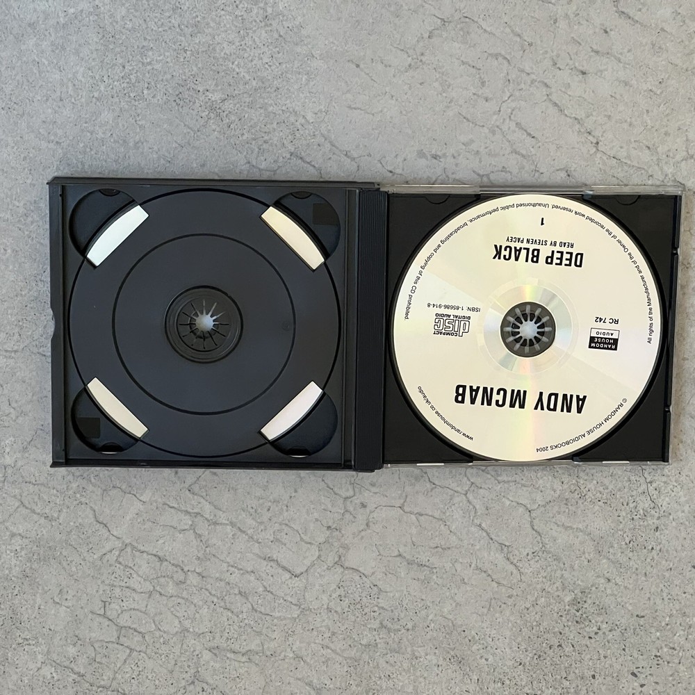 ANDY McNAB | Deep Black | 3xCD Audiobook | Read by Steven Pacey