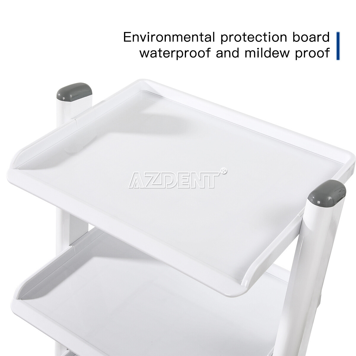 Dental Medical Cart Mobile Storage Cabinet with 3/4/5 Drawer Wheels/Trolley Cart