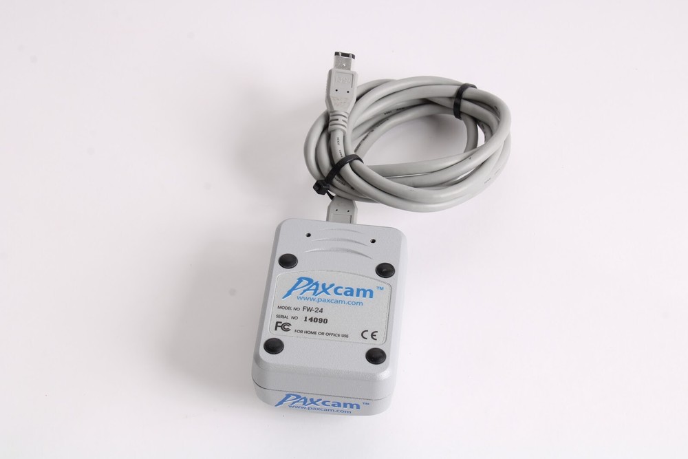 PAXcam FW-24 Digital Camera With Cable, Software CD, User Guide