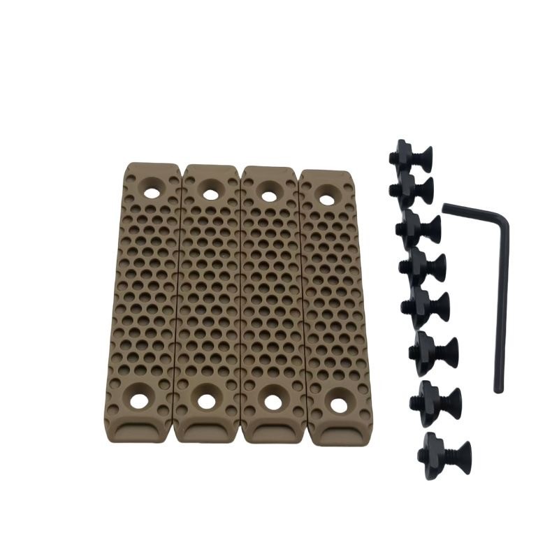 4pcs/Set 12mm MLOK KEYMOD Rail Covers For Rail Panel Covers