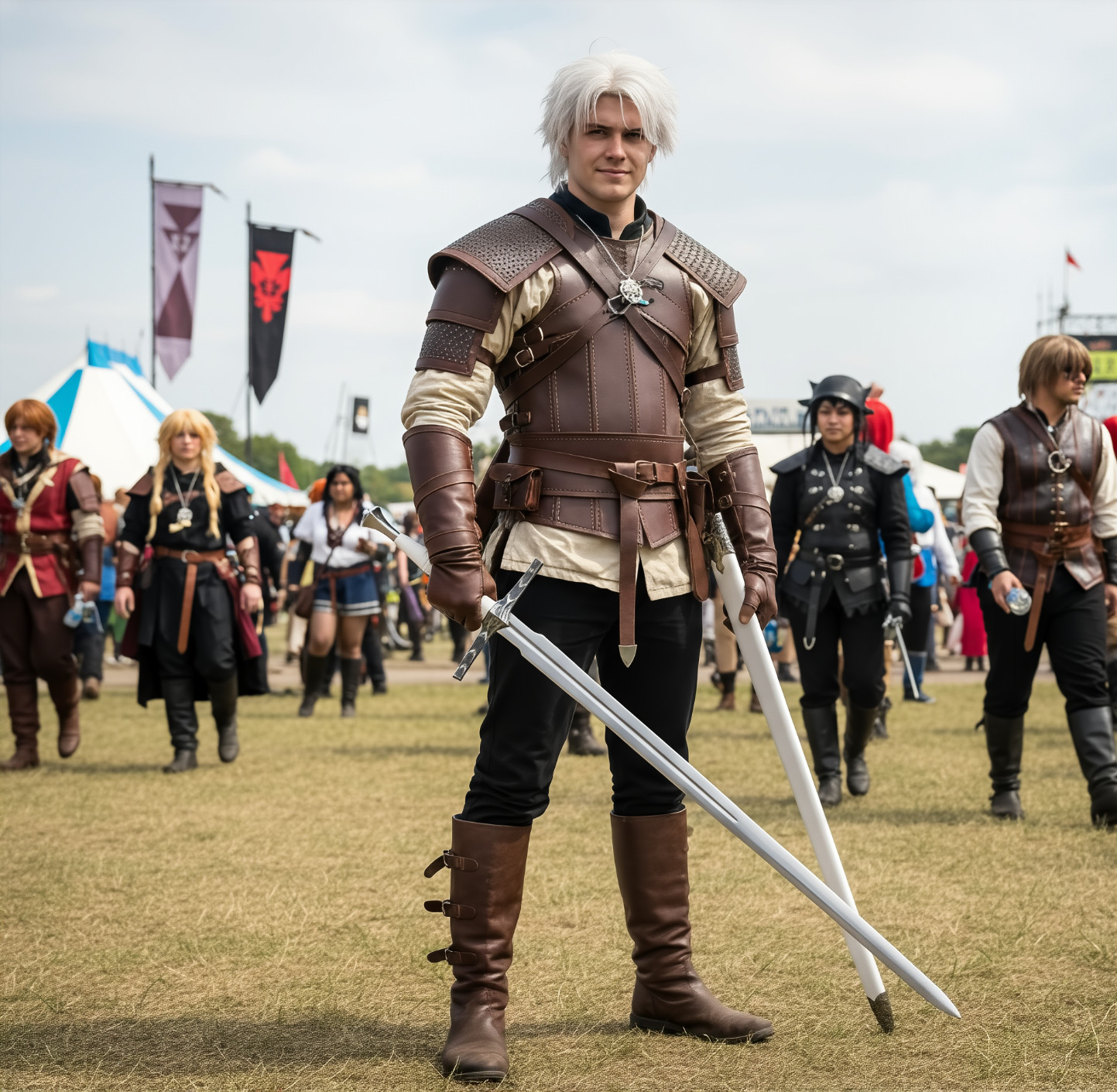 Geralt of Rivia Sword – The Witcher | Handmade Stainless Steel | Premium Collect