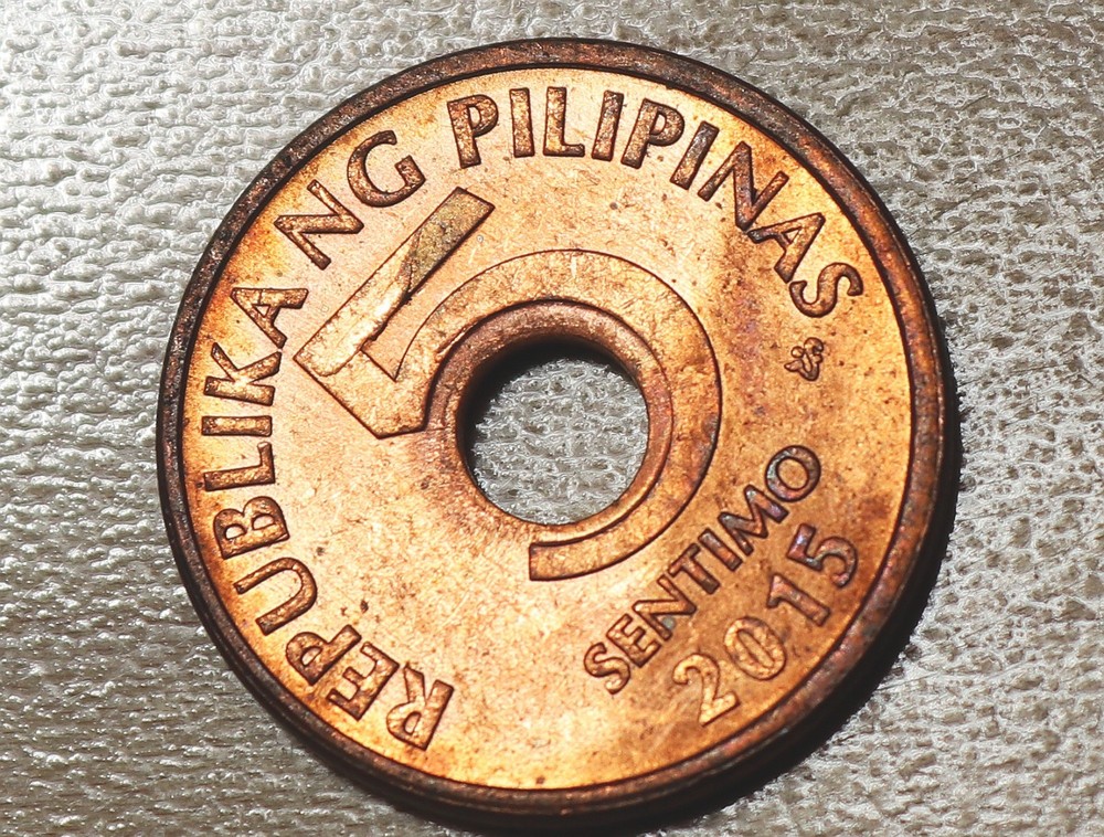 2015 Philippines 5 Sentimos