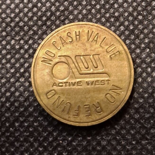 ACTIVE WEST NO CASH VALUE TOKEN!   e5319XCX