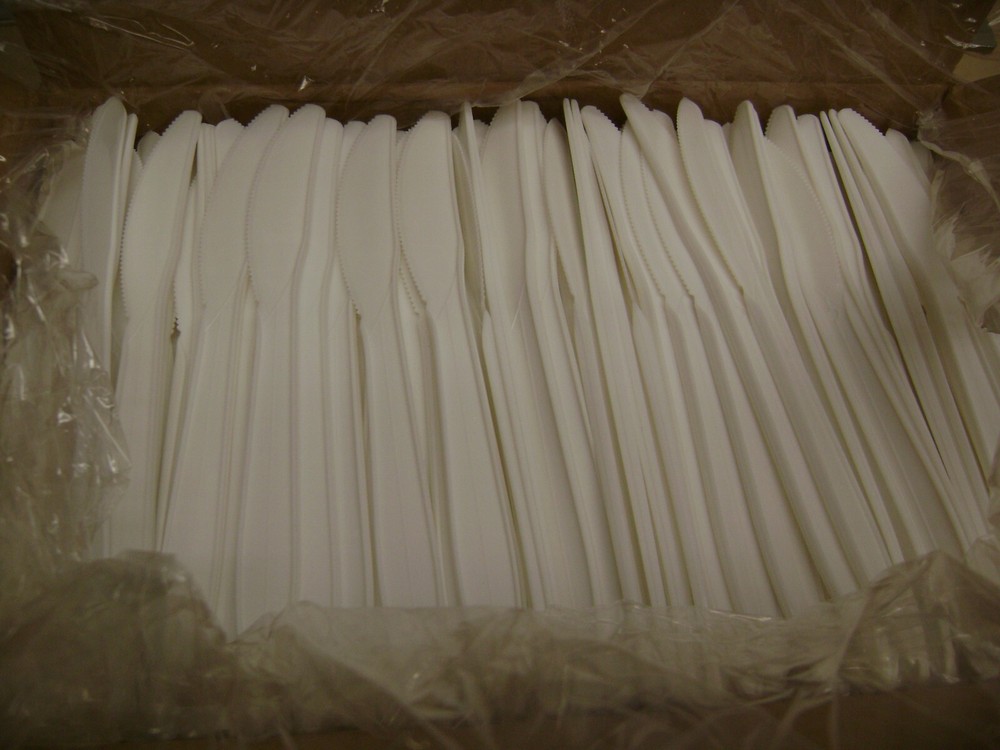 PRIME SOURCE DISPOSABLE WHITE PLASTIC  WEIGHT KNIVES 2000 Pack