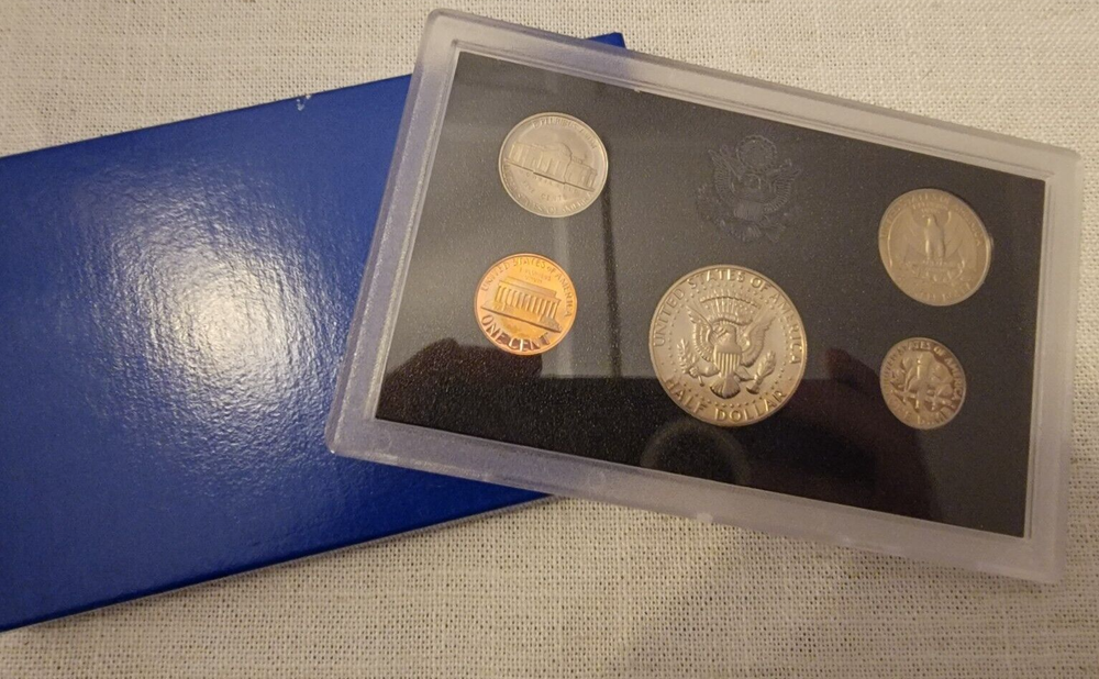 1983 Proof Set With Box United States Coins