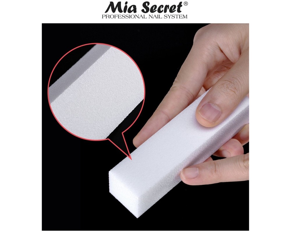Mia Secret - SANDING BLOCK BUFFER - WHITE (SB-WH)