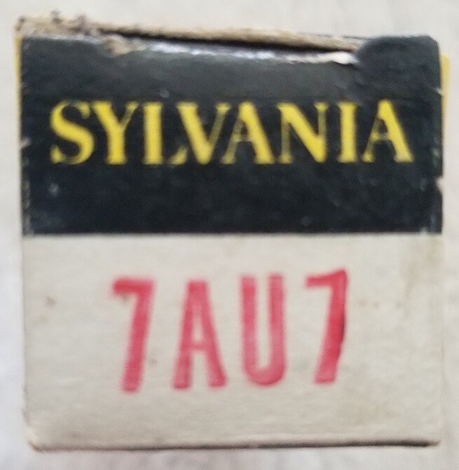 7AU7 SYLVANIA NOS Tubes