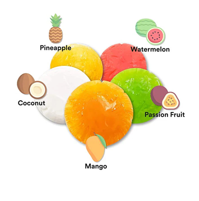 FirstChoiceCandy Assorted Tropical Fruit Individually Wrapped Hard Candy