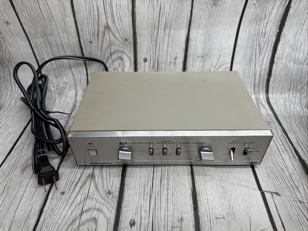Archer Video Processor Model 15-1272A Radioshack Analog VHS Enhancer Untested