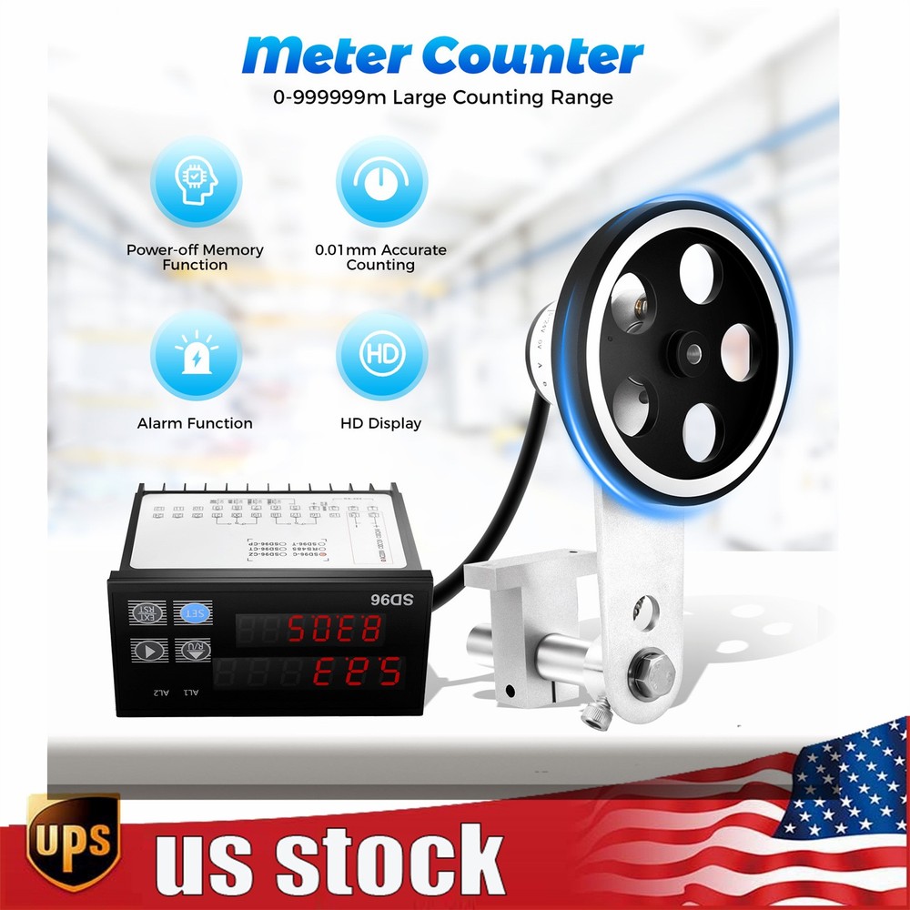 Digital Length Meter Counter with Control Function 0-999999,Digital Display