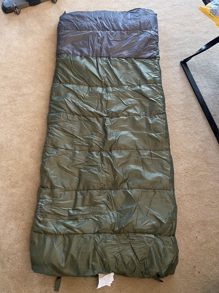 Venture Forward Eagle Lake II 25 Rectangle Sleeping Bag Green