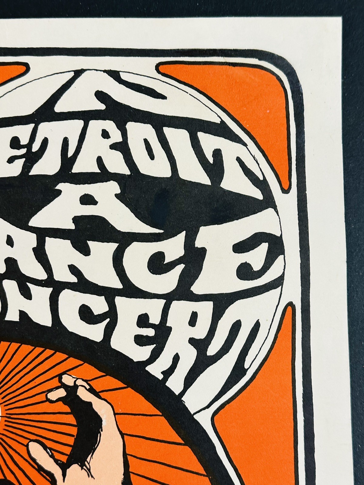 MC5 SOUTHBOUND FREEWAY MARK FARNER BOSSMEN 1966 GRIMSHAW Grande Concert Poster