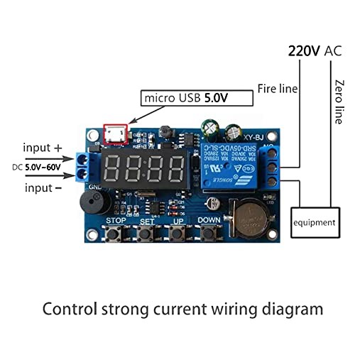 Rea time Timing Relay Module Switch Control Clock Synchronization Delay Timer