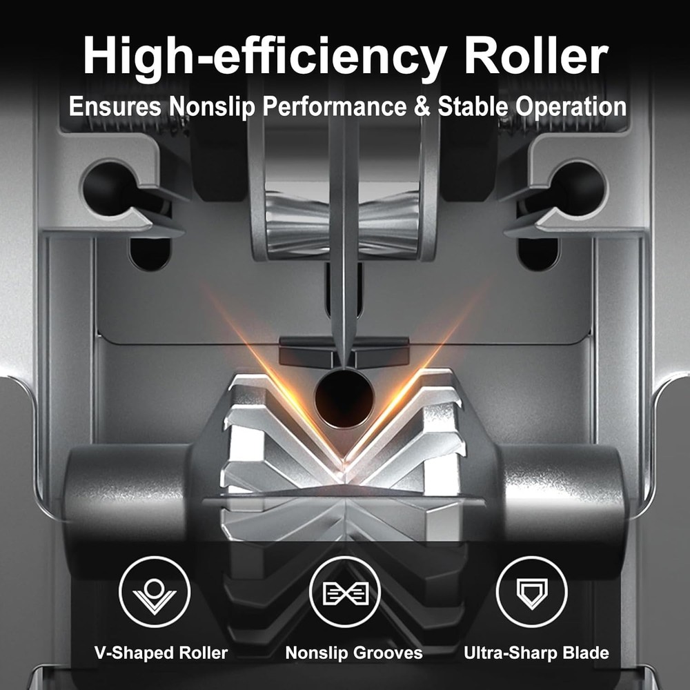 Wire Stripper Machine, Drill-Powered/Manual Two-In-One Wire Stripper Tool, Wi...